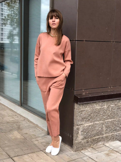 Anita Sweater + Pants Suit