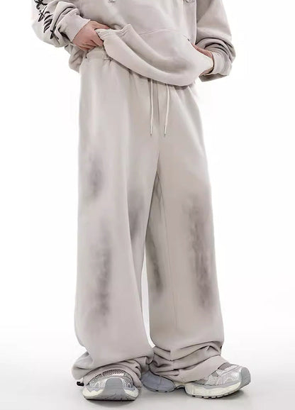 Hip Hop Graffiti Design Drawstring Pants
