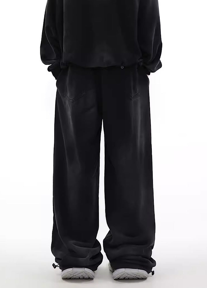 Hip Hop Graffiti Design Drawstring Pants