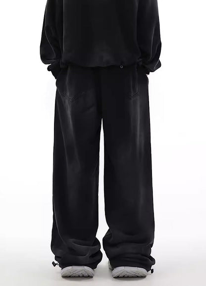 Hip Hop Graffiti Design Drawstring Pants