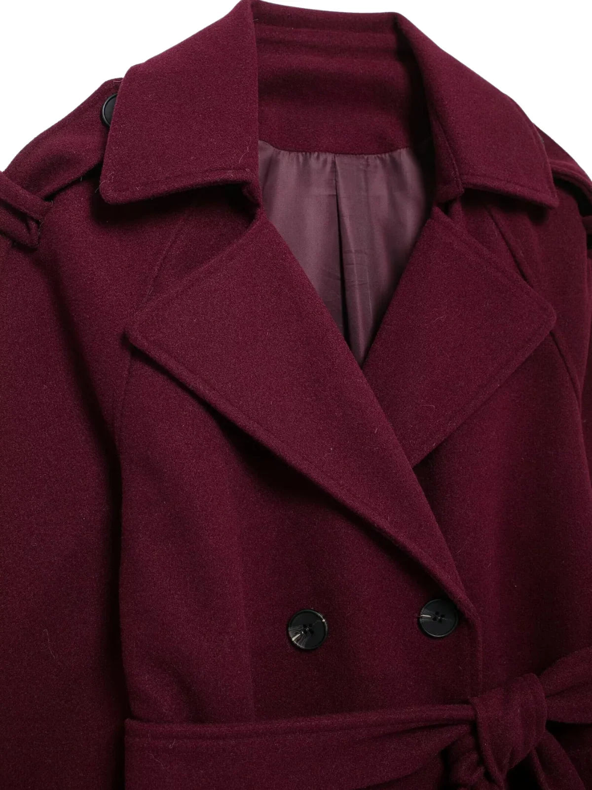 Retro Double Breasted Over-coat