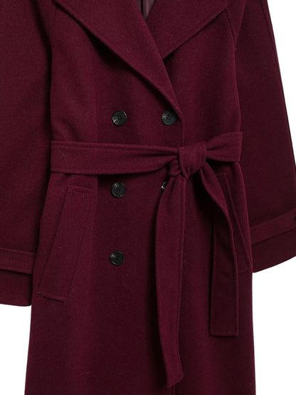 Retro Double Breasted Over-coat