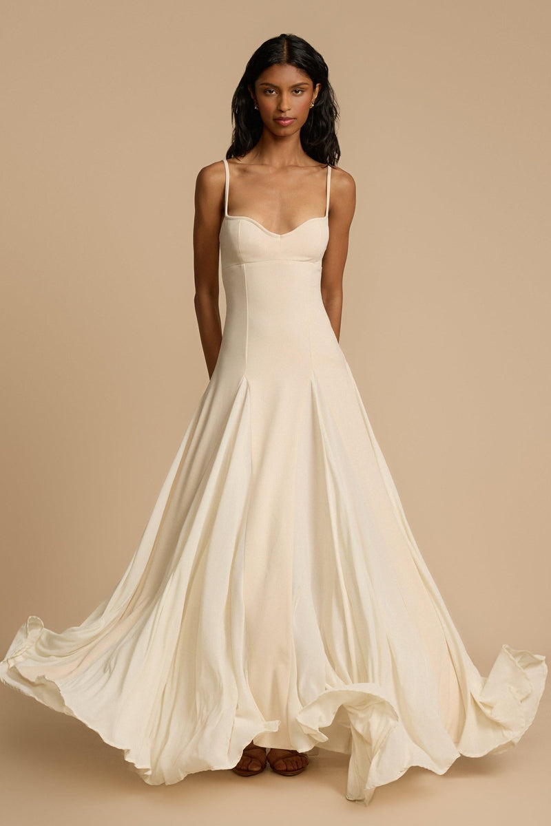 Jersey Sleeveless Maxi Dress