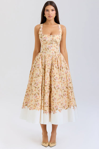 Sleeveless Slip Midi Dress