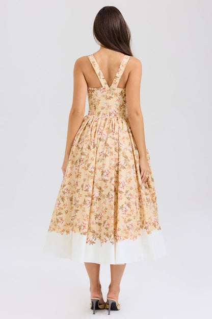 Sleeveless Slip Midi Dress