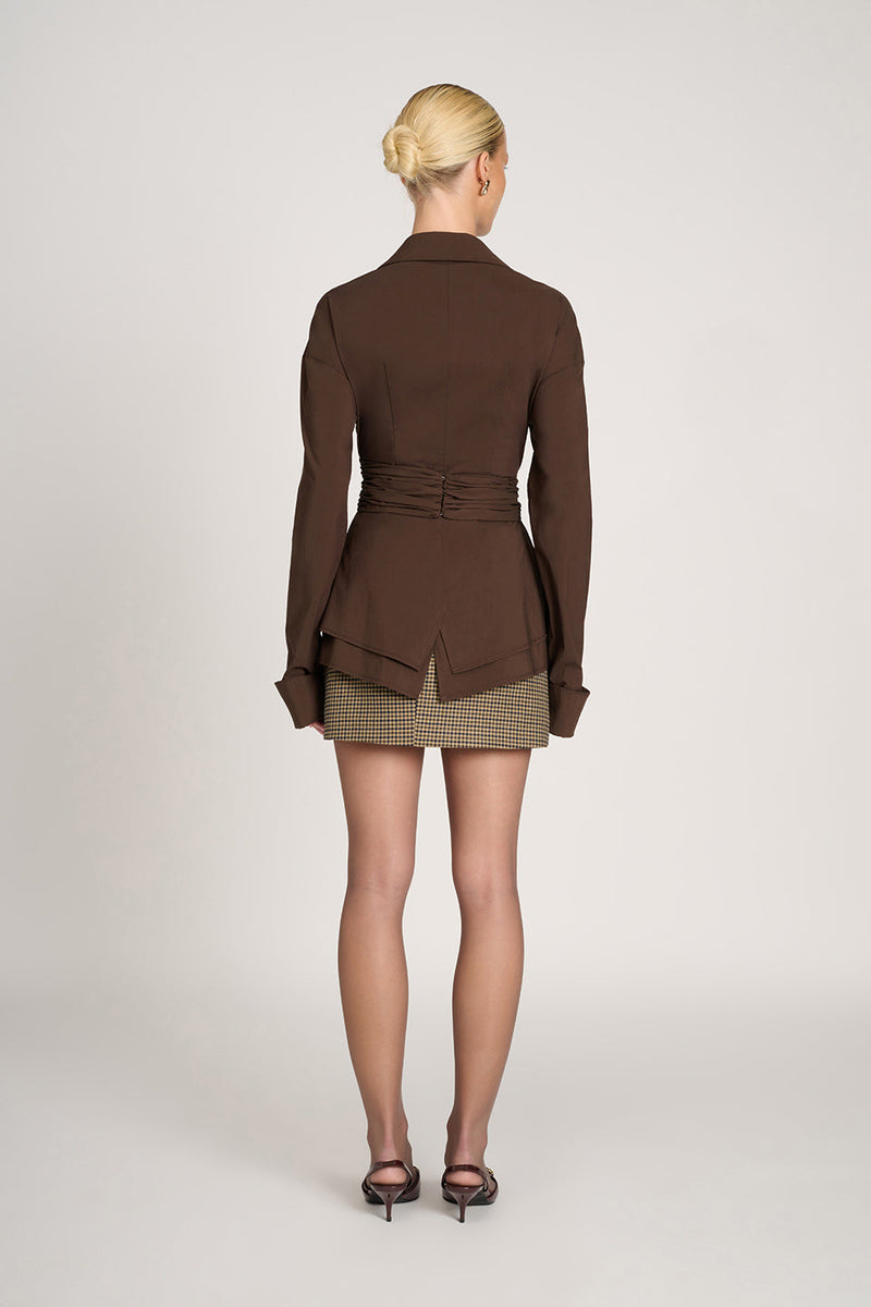 Liora Sinched Blouse