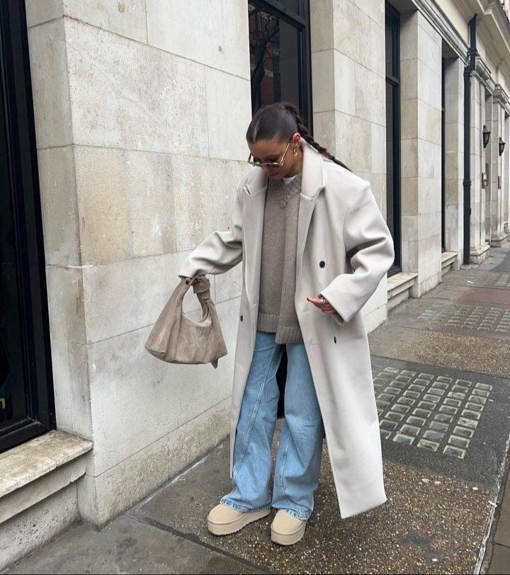 Juna Long Oversized Coat