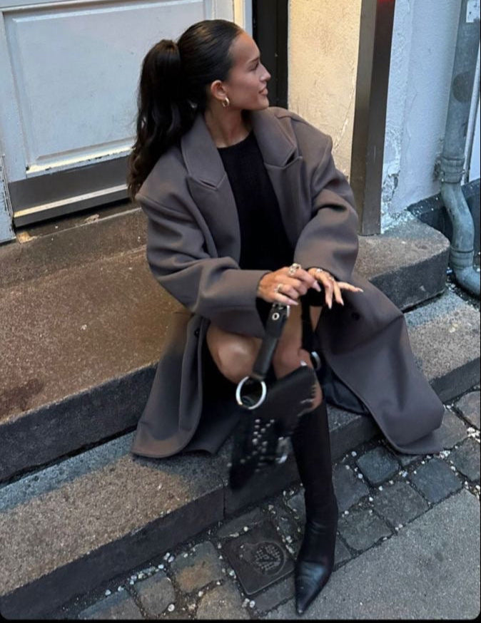Juna Long Oversized Coat