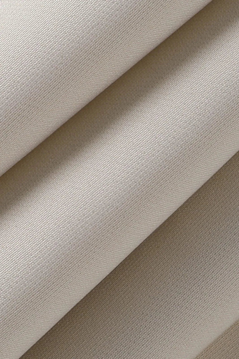Juno Beige Palazzo Tied Wide Leg Pants