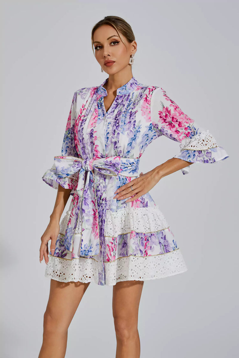 Kimora Belted Mini Dress
