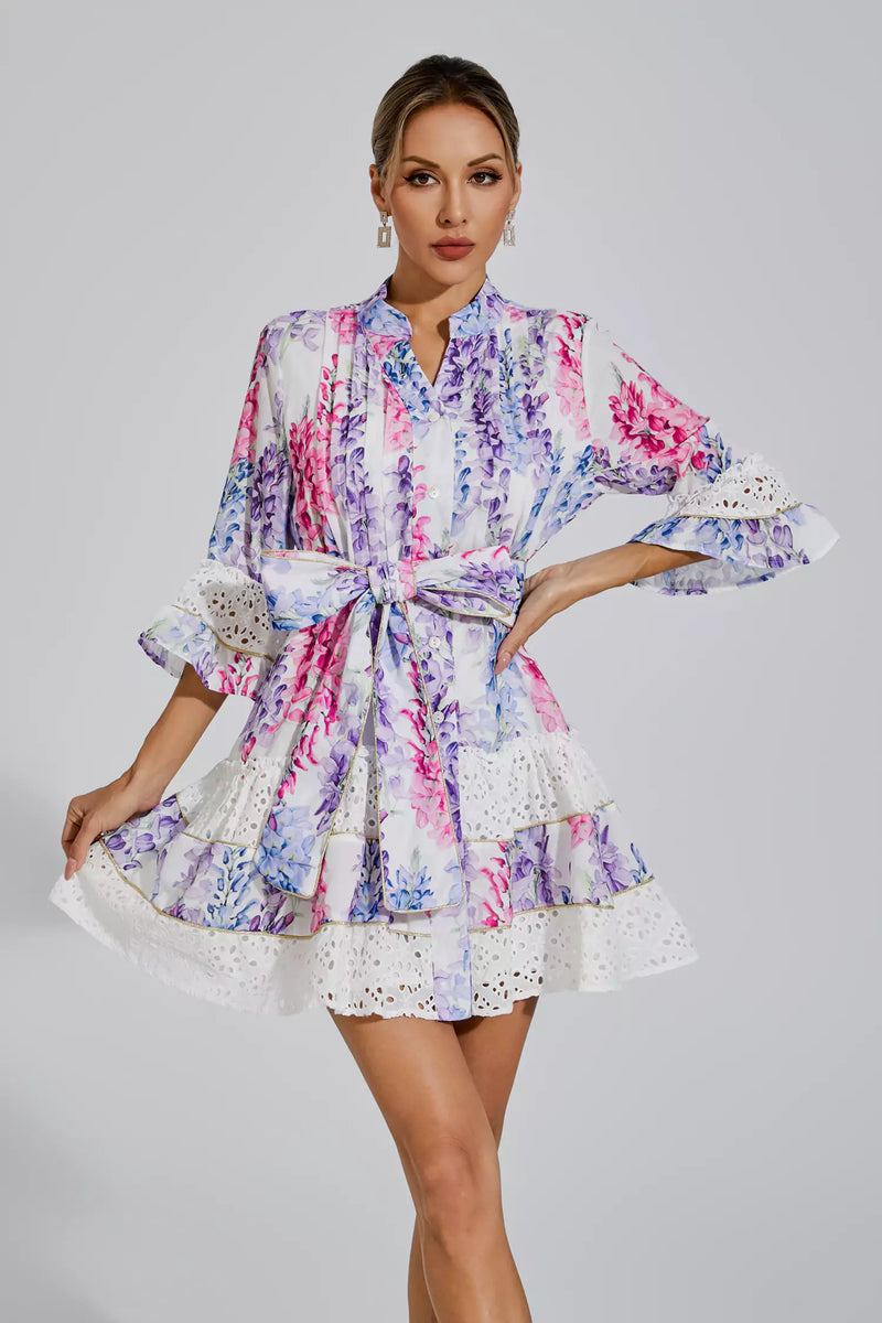 Kimora Belted Mini Dress