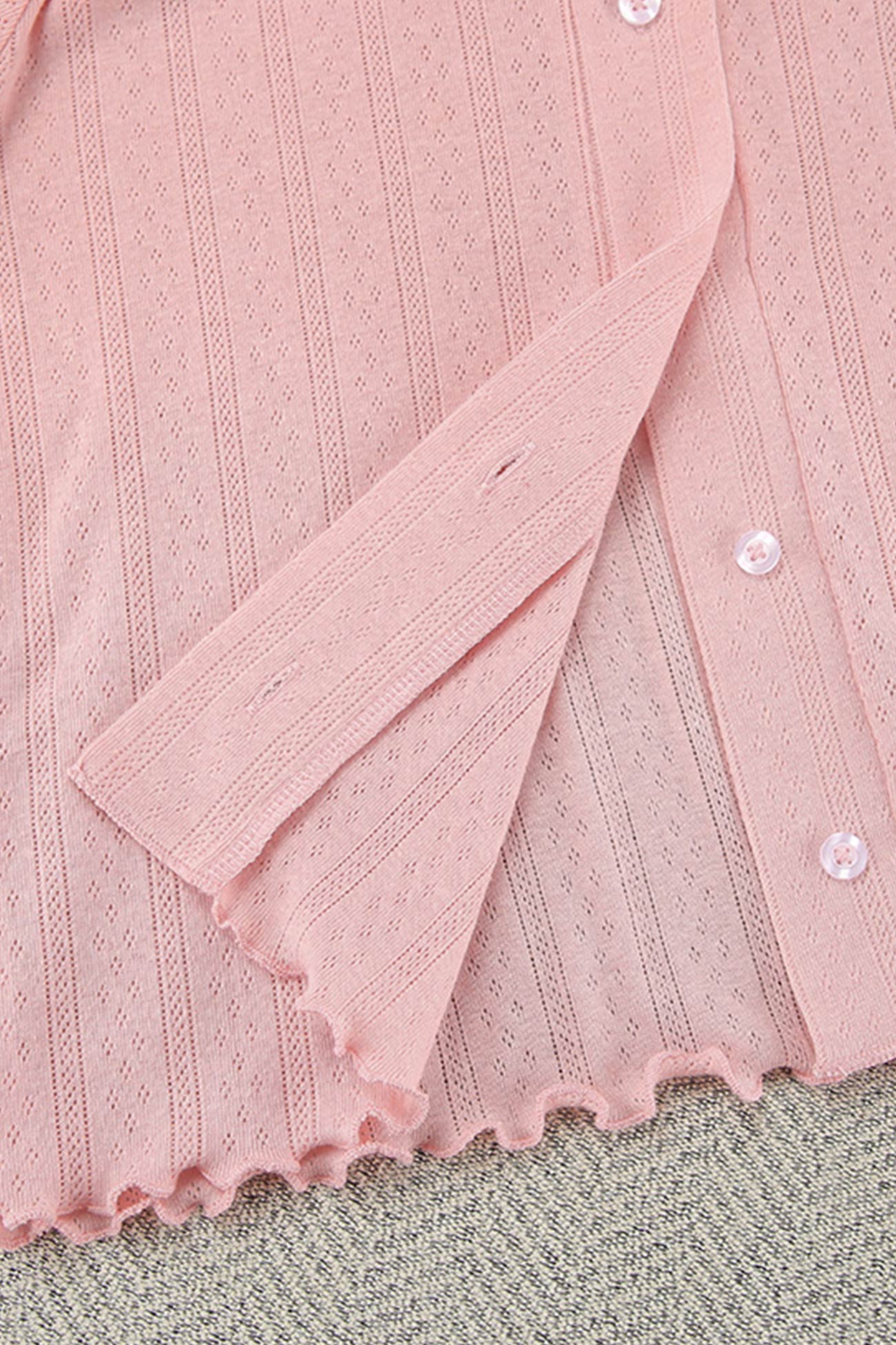 Knitted Cardigan Vest Three-piece Shorts Set