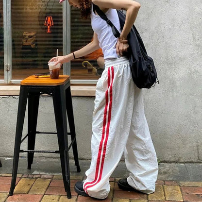 Striped Oversize Baggy Jogging Pant