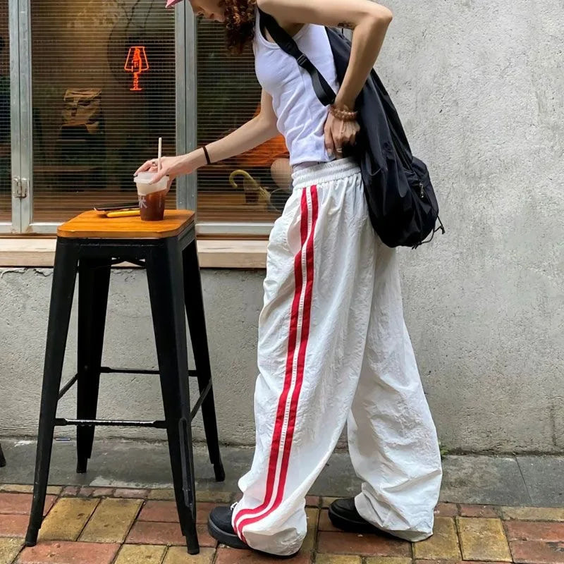 Striped Oversize Baggy Jogging Pant
