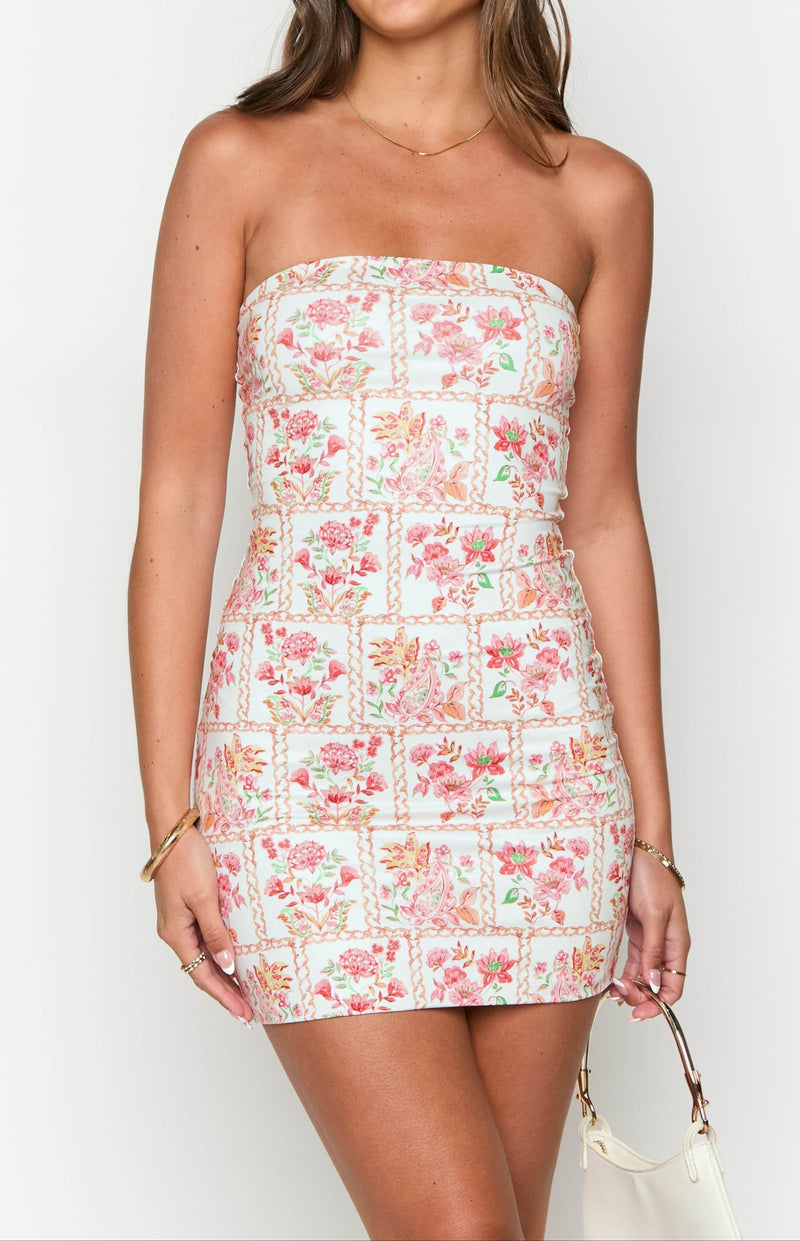 Giralda Print Mini Dress