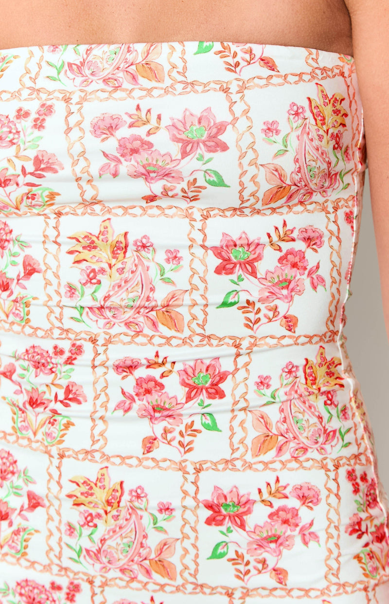 Giralda Print Mini Dress