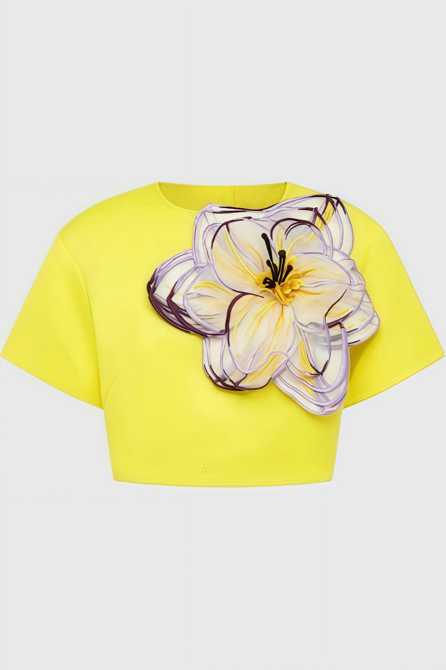 Hespet Yellow 3d Maxi Dress Set