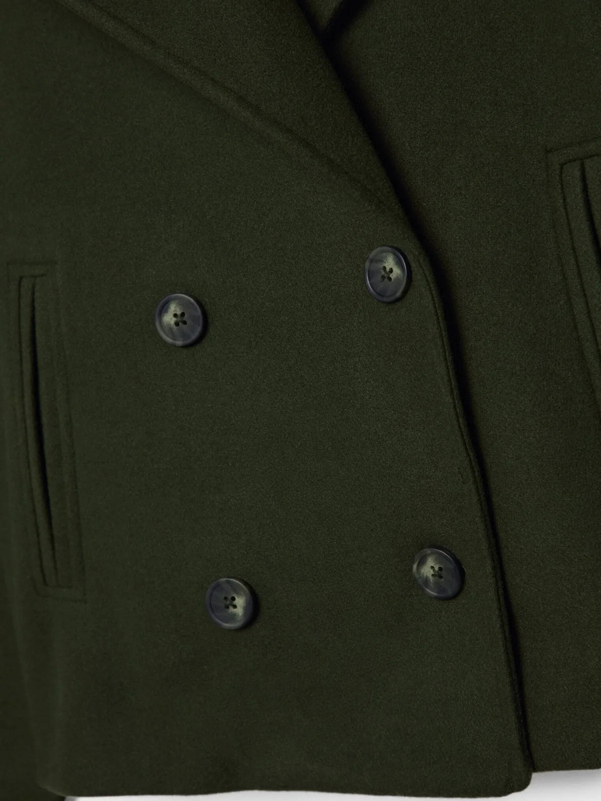 Oversized Double-breasted Wool Coat