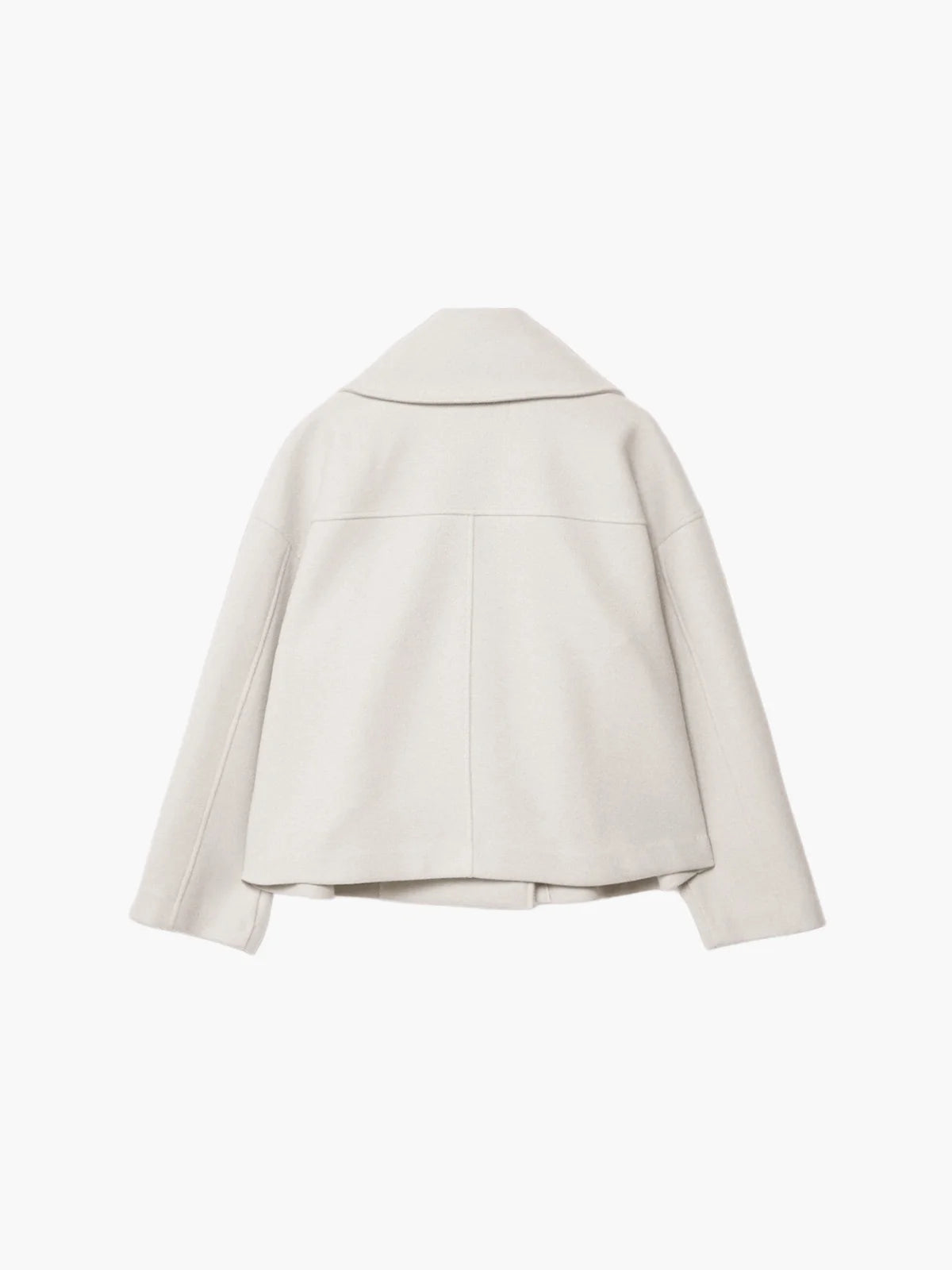 Oversized Double-breasted Wool Coat