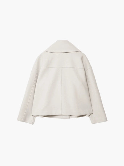Oversized Double-breasted Wool Coat