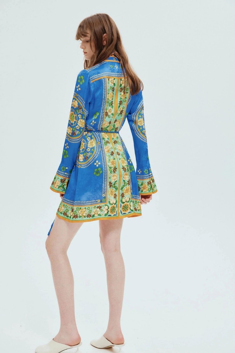 Lisbeth Long Sleeve Mini Dress