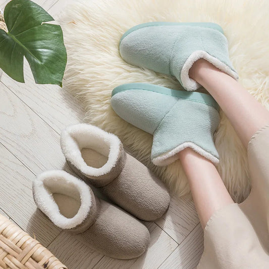 Fuzzy Outdoor Non-slip Fur Fluffy Indoor Snow Boot