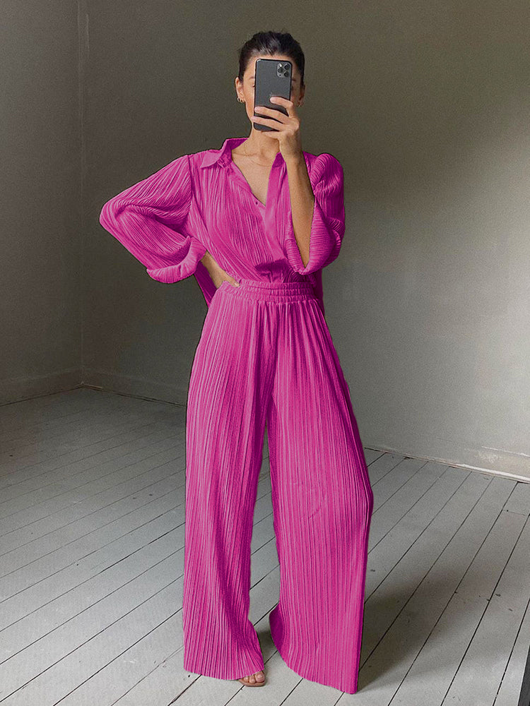 Jaynie Pants + Shirt Suit