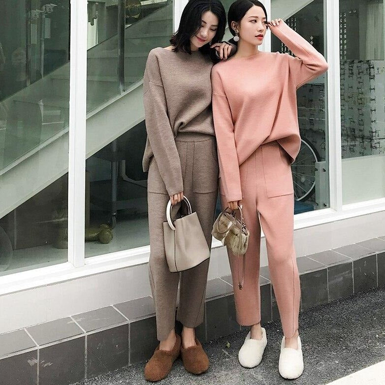 Anita Sweater + Pants Suit