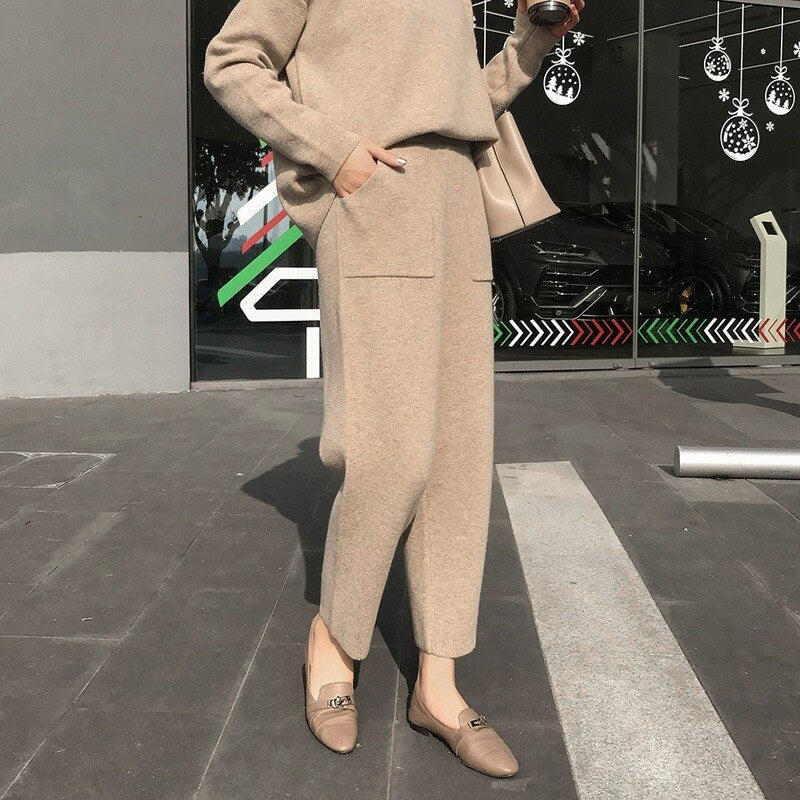 Anita Sweater + Pants Suit