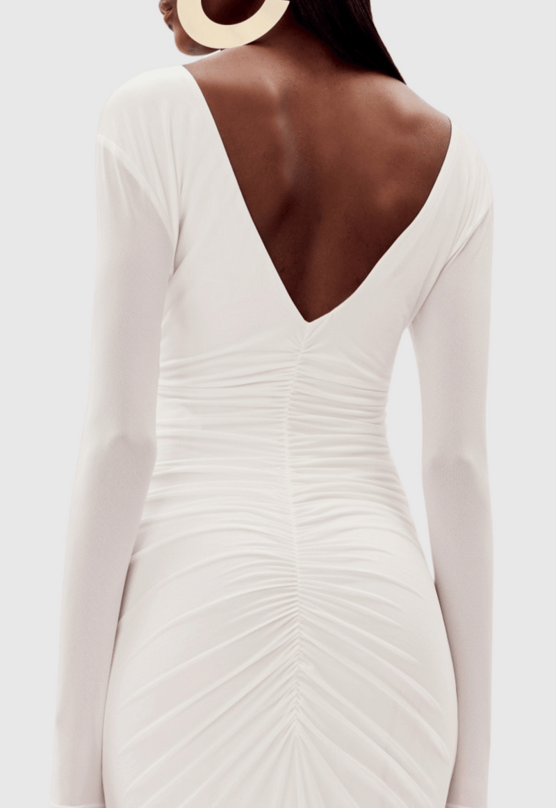 Manik Ruched Maxi Dress