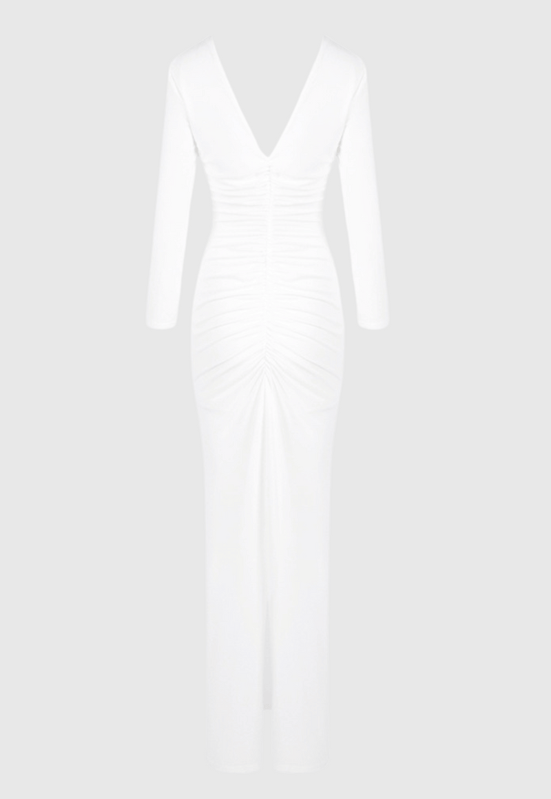 Manik Ruched Maxi Dress