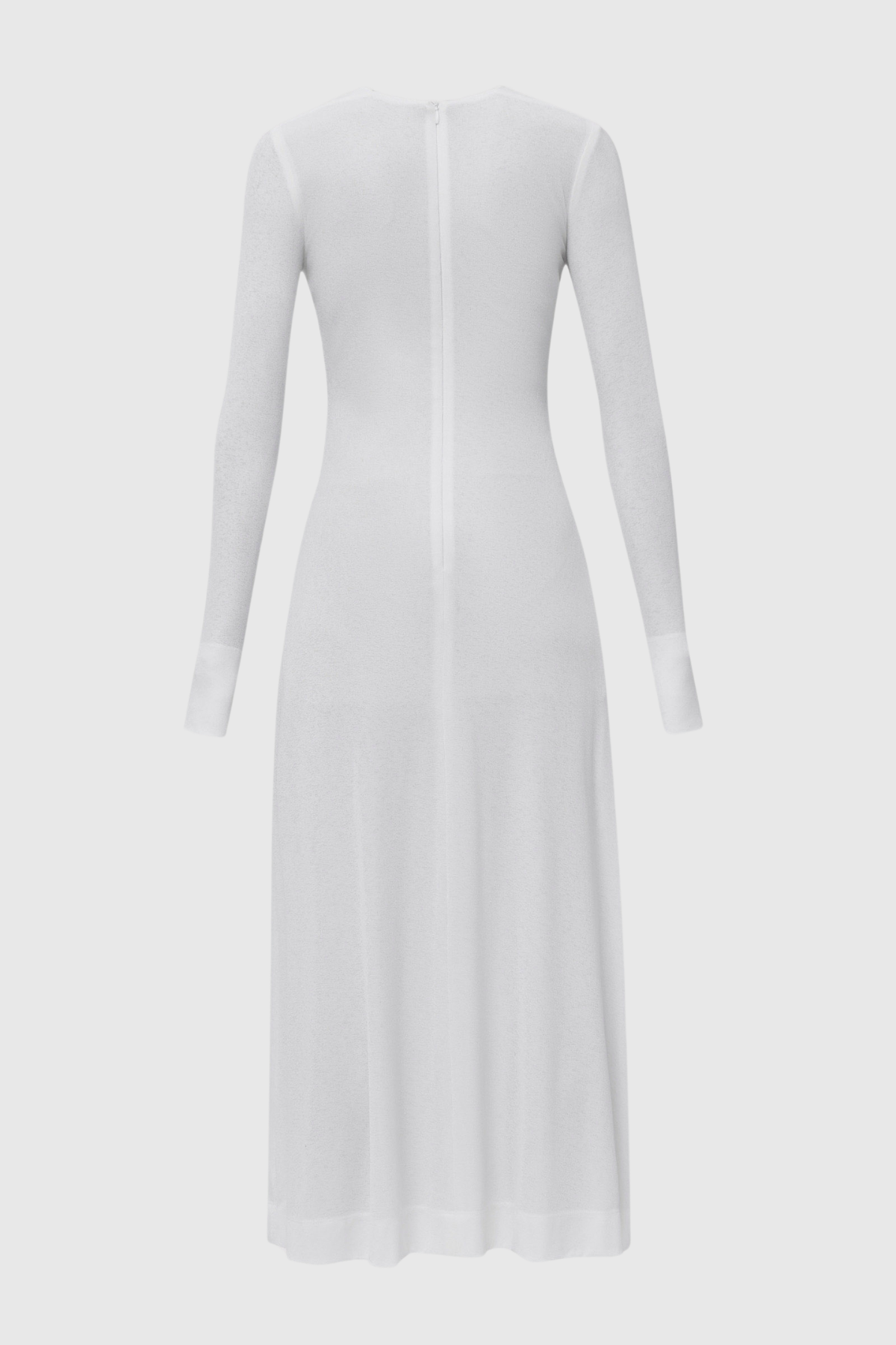 Maryam Cross Maxi Dress in White