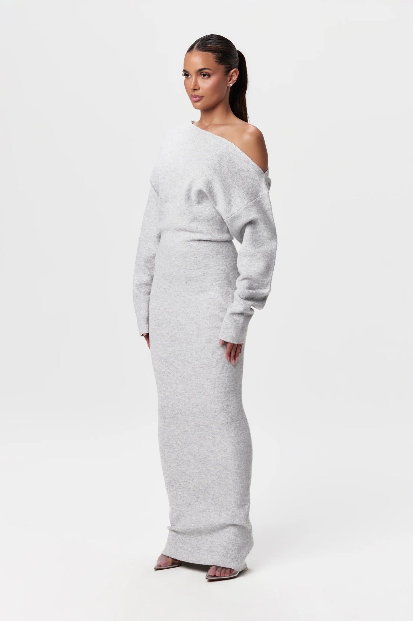 Drop-shoulder Sweater Dress 30$ Today Only