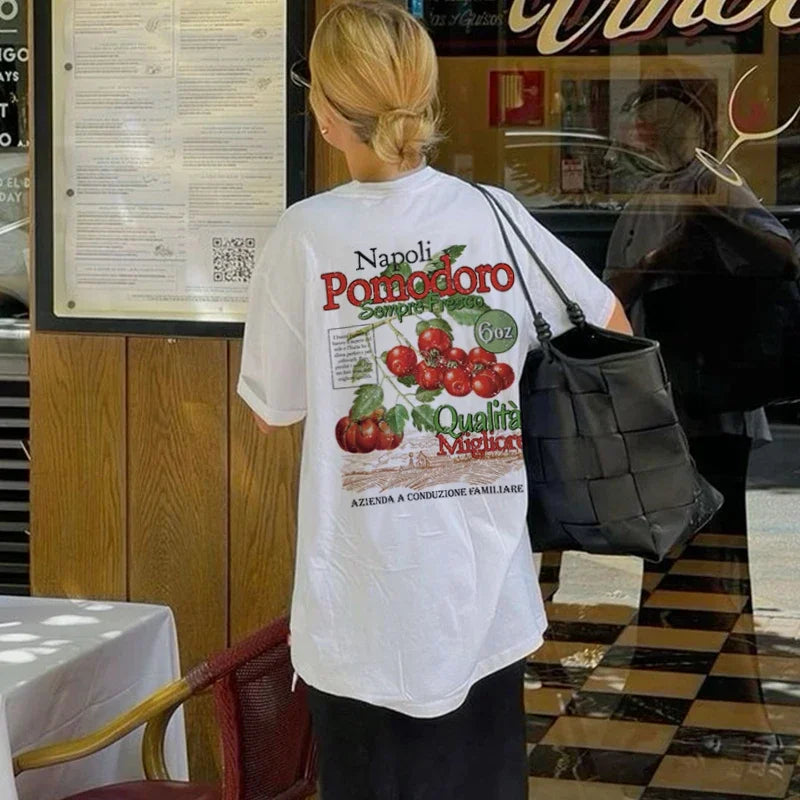 Napoli Tomato Botanical T-shirt