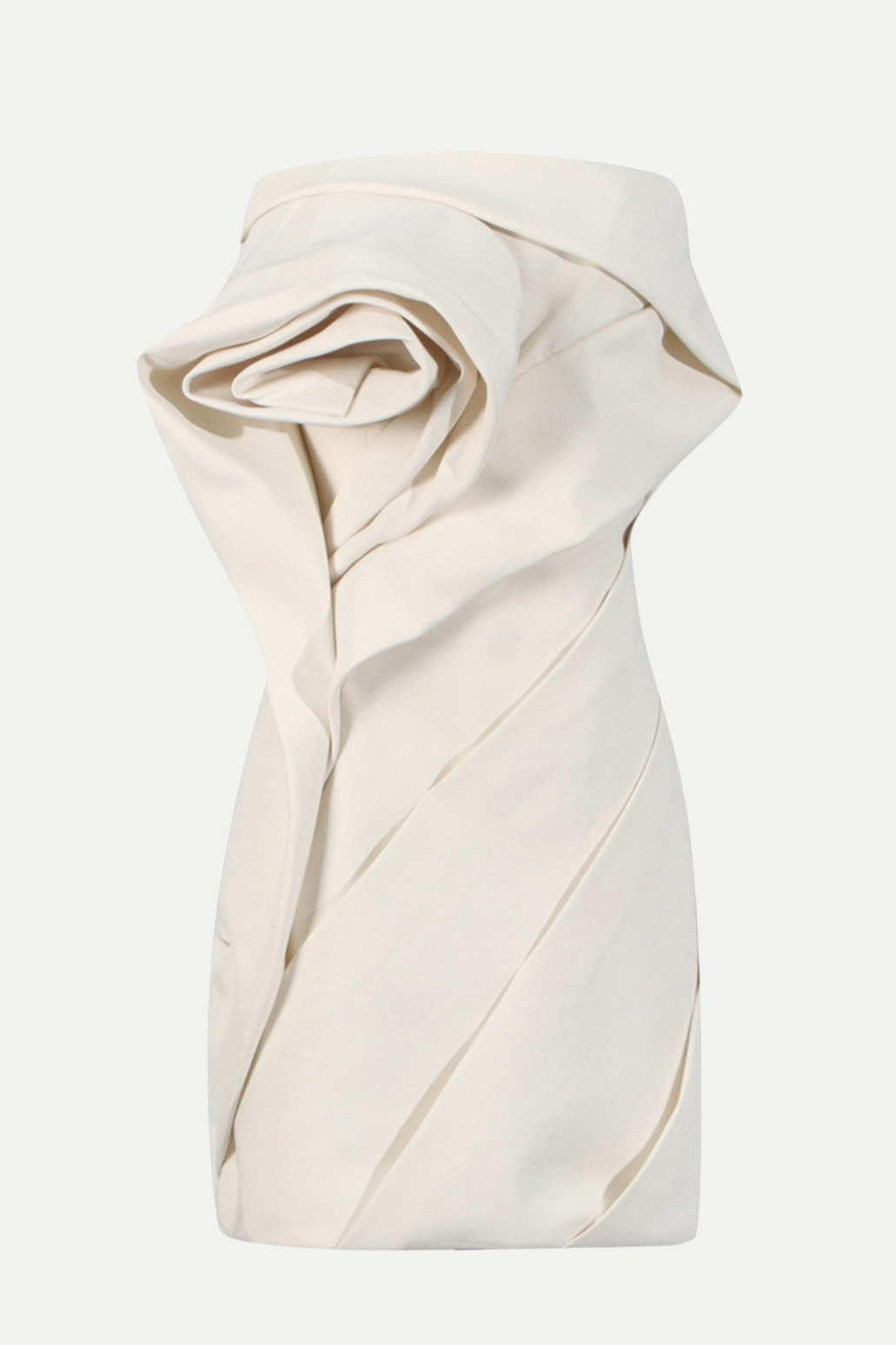 Naylor Strapless Mini Dress - Beige