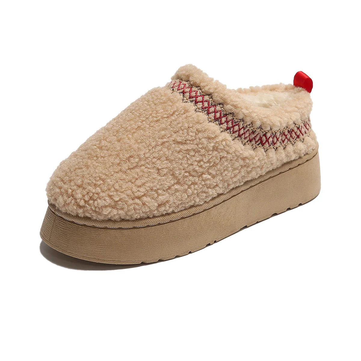 New Furry Plush Warm Stylish Platform Snow Boot