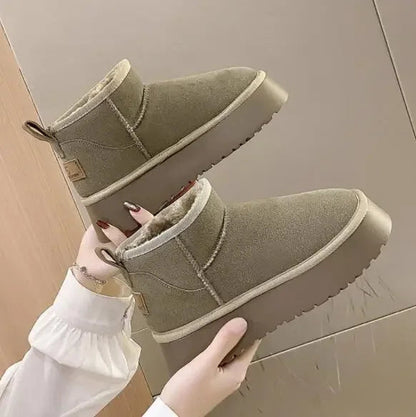 New Stylish Plush Warm Short Comfortable Snow Boot