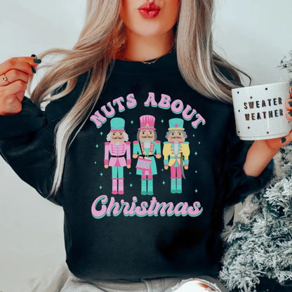 Nutcracker Christmas Crewneck Sweater Pullover