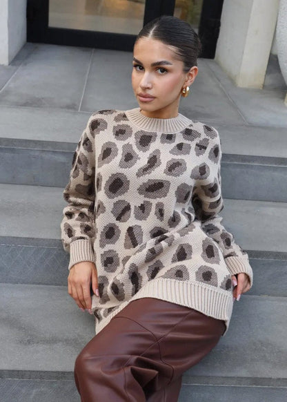 Wild Harmony Oversized Sweater