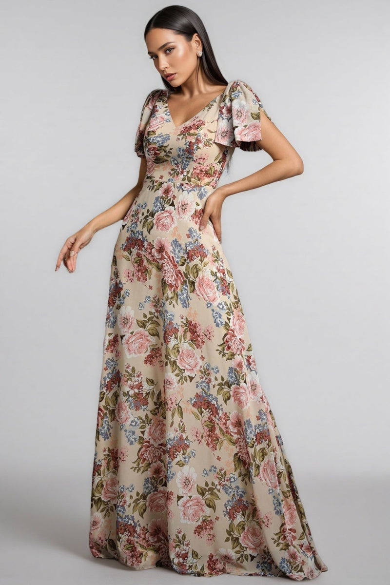 Rosia A-line Maxi Dress