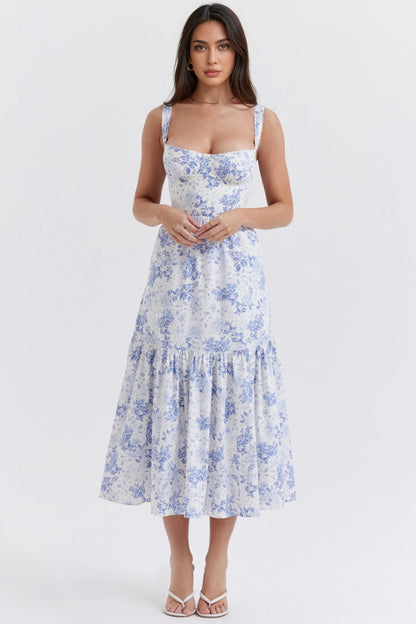 Pora A-line Cake Maxi Dress