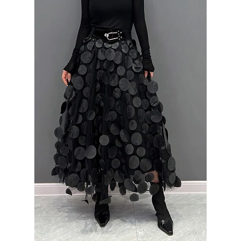 Retro A-line Large Swing Skirt