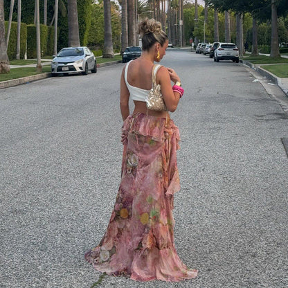 Alessia | Ruffled Skirt