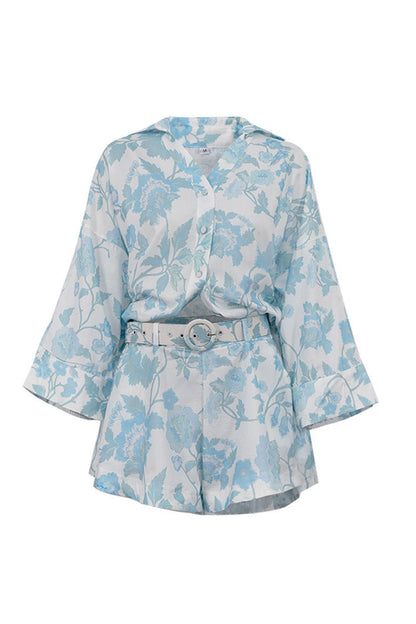 Sally Printed Shirt & Shorts Set