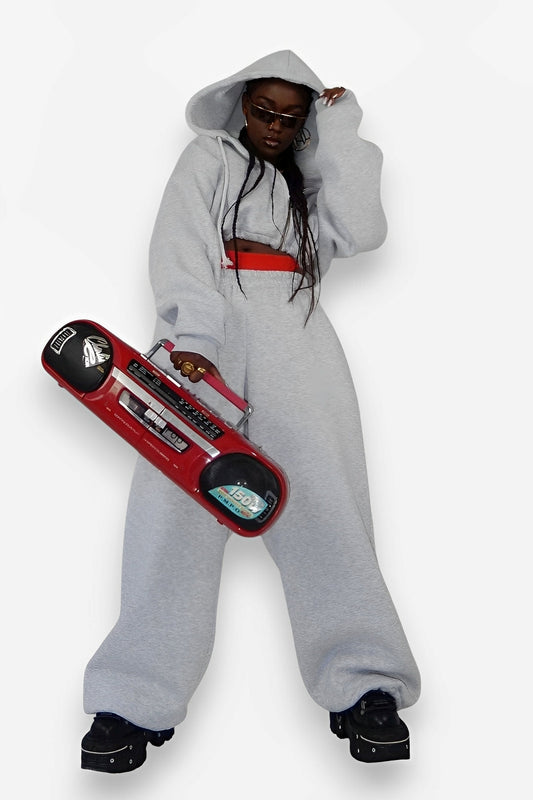 Two-piece Loose Sweater Suit