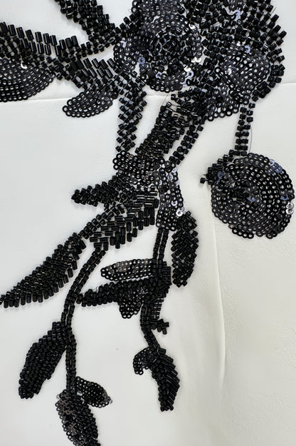 Marglt Embellished Slit Maxi Dress