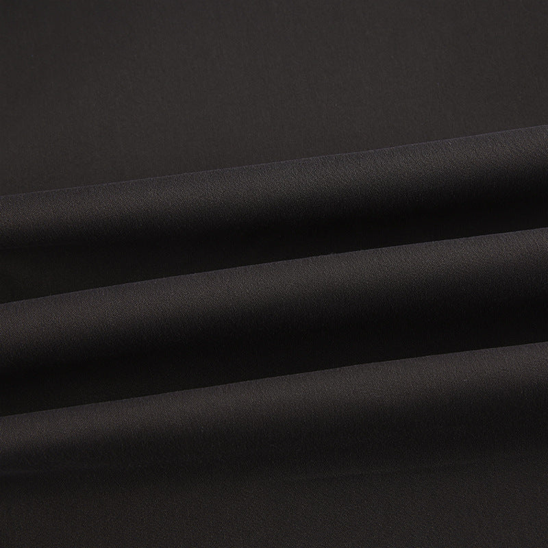 Color Y2k Cross Over Pleated Tailored Pants