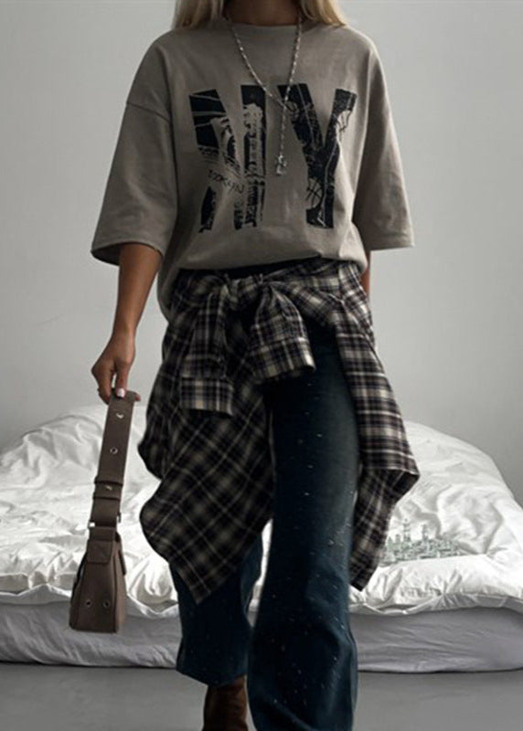 Brooklyn Edge - Oversized Graphic T-shirt