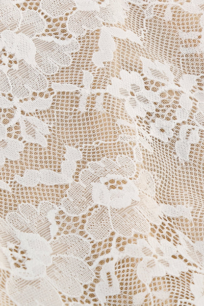 Emilsf Lace Jacquard Mini Dress