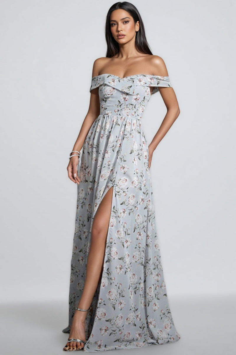 Desiree Off Shoulder Maxi Dress